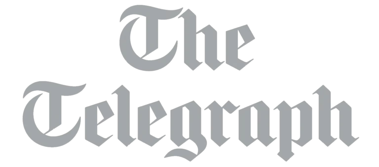 The logo of the english newspaper The Telegraph
