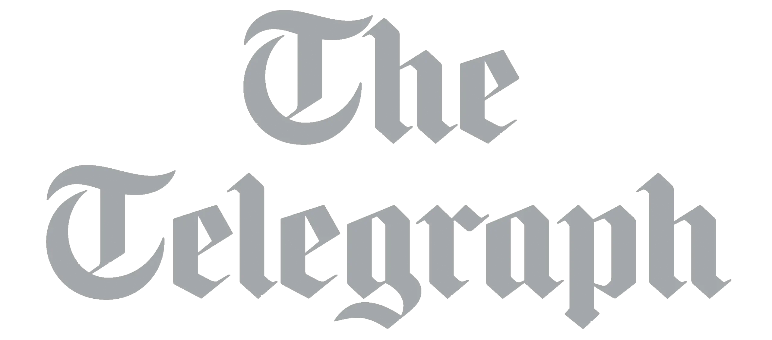 The logo of the english newspaper The Telegraph